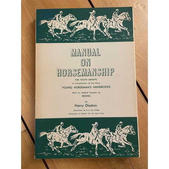 VTG Manual on Horsemanship for youth groups. Handbooks. By Harry Disston. PB - Picture 1 of 6